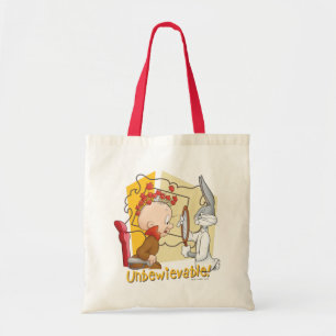 Tote Bag BUNNY™ et Elmer Fudd "Unbewievable" Barber BUGS
