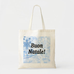 Tote Bag Buon Natale ! Joyeux Noël en italien bf