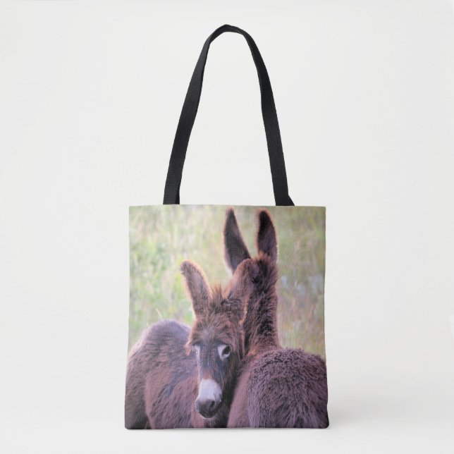 Tote Bag Burros sauvages (Devant)