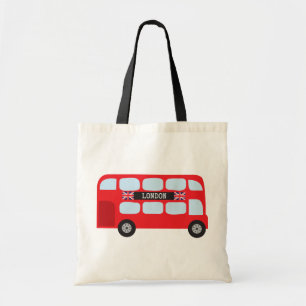 Tote Bag Bus à deux étages de Londres
