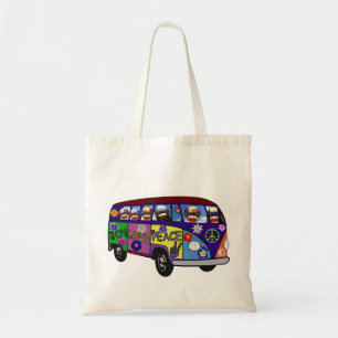 Tote Bag Bus de la Paix du Singe Chaussette