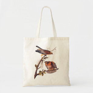 Tote Bag Buse à épaulettes roux Audubon Oiseau de proie