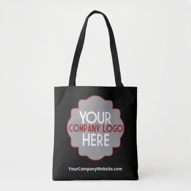 Tote Bag Business Corporate Logo Site Web de la société Évé (Devant)