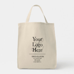 Tote Bag Business Logo Professionnelle Femme d'affaires