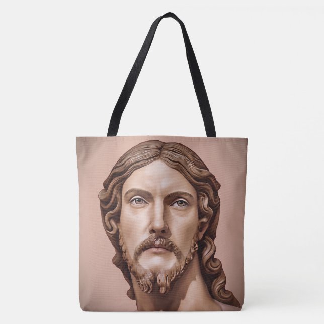 Tote Bag BUSTE DU CHRIST SAUVEUR par MICHELANGELO 2026 (Devant)