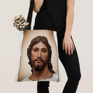 Tote Bag BUSTE DU CHRIST SAUVEUR par MICHELANGELO 2026___