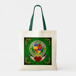 Tote Bag Butler Irish Shield & Claddagh Personnalisé