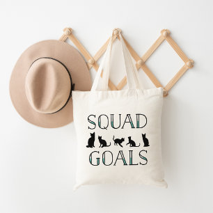 Tote Bag Buts de l'escadron Chat