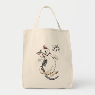 Tote Bag Butterball Kitten par MillzyDoArt Limited Edition