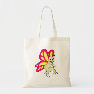 Tote Bag Butterfly as Wizard with Magic Mur
