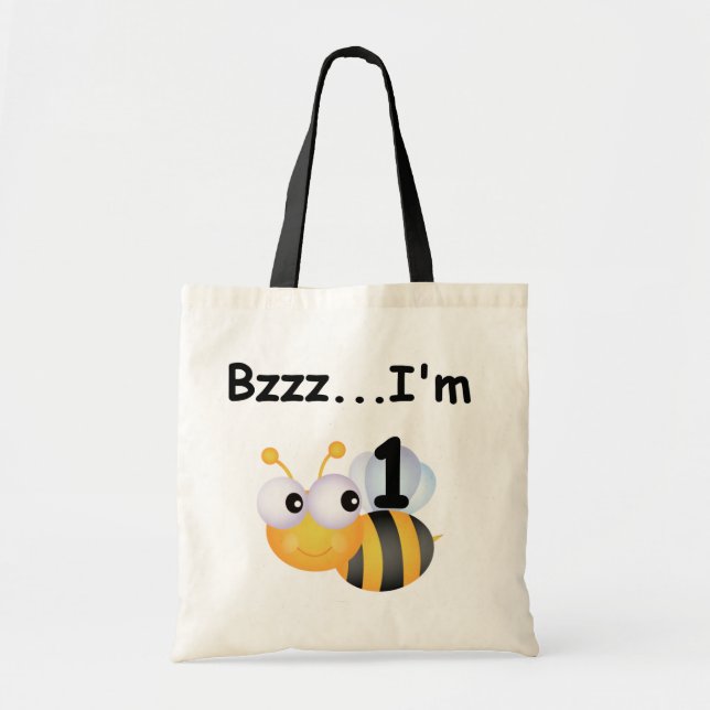 Tote Bag Buzz Bumblebee 1er Anniversaire T-shirts et cadeau (Devant)