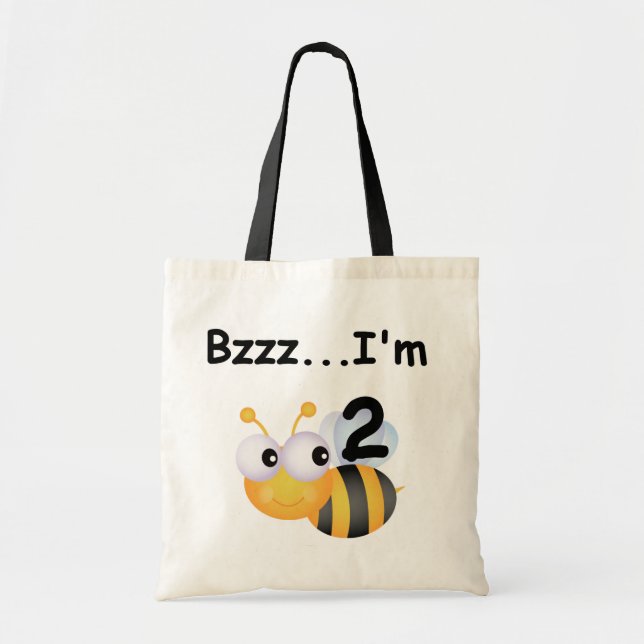 Tote Bag Buzz Bumblebee 2e Anniversaire T-shirts et cadeaux (Devant)