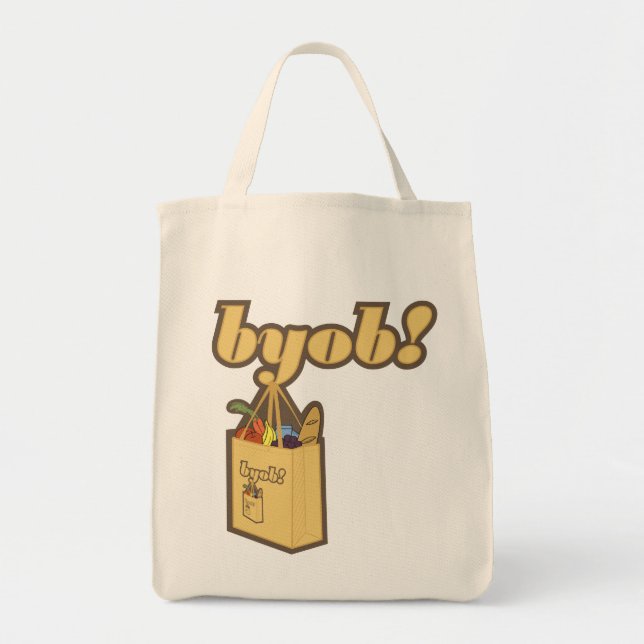 Tote Bag byob ! À l'infini ! (Devant)