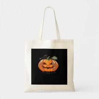 Tote Bag C’est automne Y’all Leopard Citrouille Happy Hallo