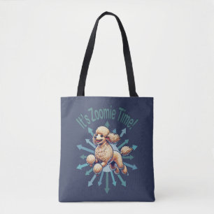 Tote Bag C’est Zoomie Time Poodle