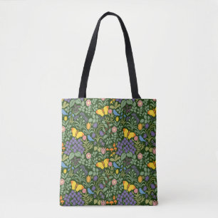 Tote Bag C. F. A. Voysey's Butterfly Garden Fourre-tout