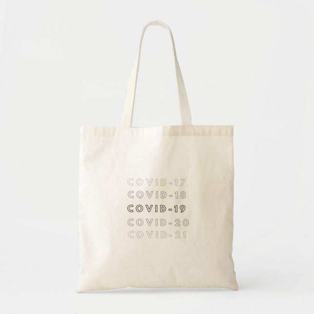 Tote Bag c o v i d (Devant)