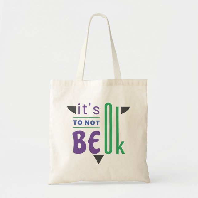 Tote Bag Ça ne va pas. (Devant)