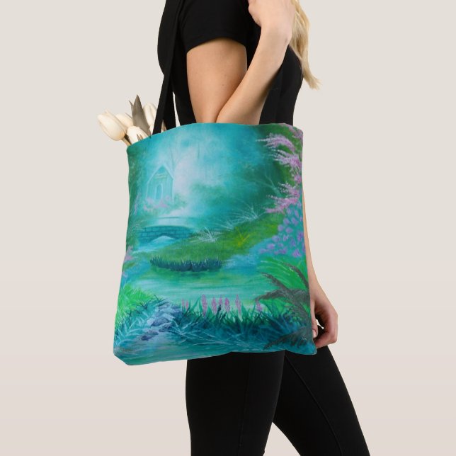 Tote Bag Cabane dans les bois (De près)