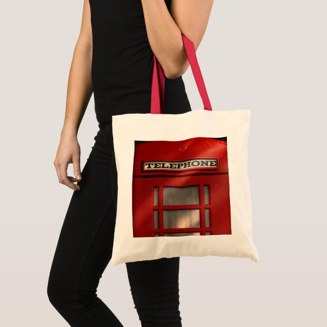 Tote Bag Cabine téléphonique rouge britannique Londres (Devant (produit))
