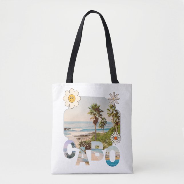 Tote Bag Cabo, vintage, voyage (Devant)