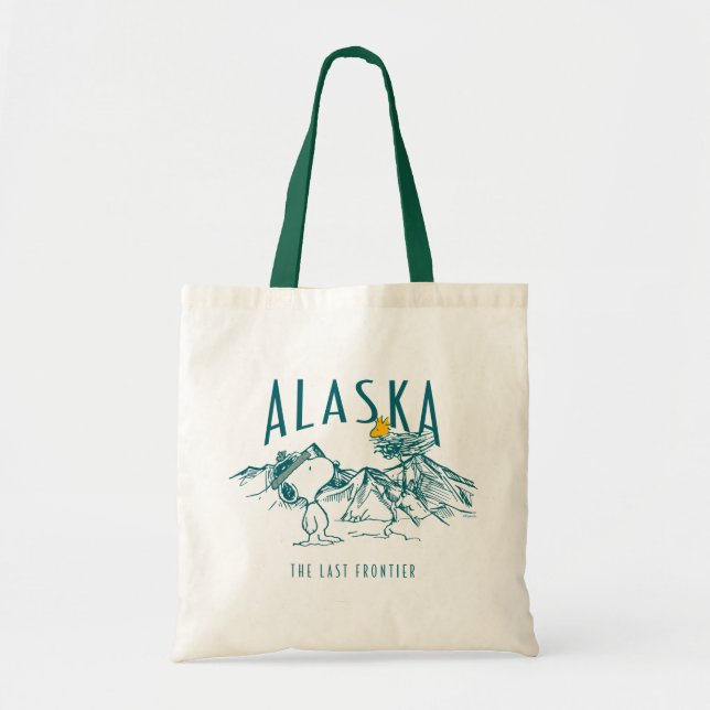 Tote Bag cacahuètes | Alaska La Dernière frontière (Devant)
