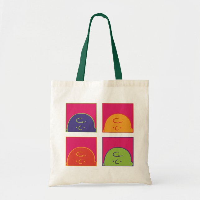 Tote Bag cacahuètes | Art Pop moderne C'est Charlie Brown (Devant)