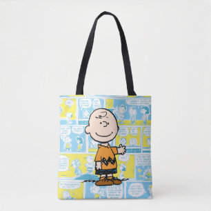 Tote Bag cacahuètes Charlie Brown Motif de bande dessinée