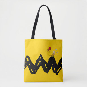 Tote Bag cacahuètes Charlie Brown volant Kite