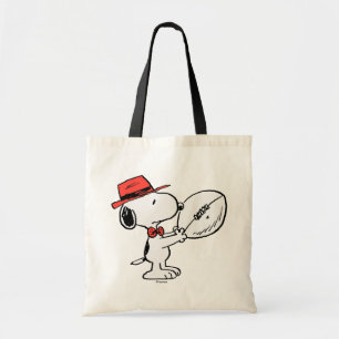 Tote Bag cacahuètes Coach Football Snoopy