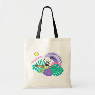 Tote Bag cacahuètes   Cowabunga Snoopy
