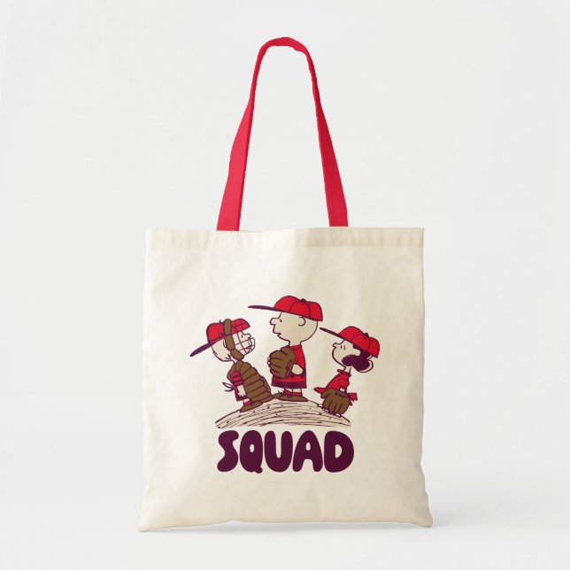 Tote Bag cacahuètes | Équipe de baseball (Devant)