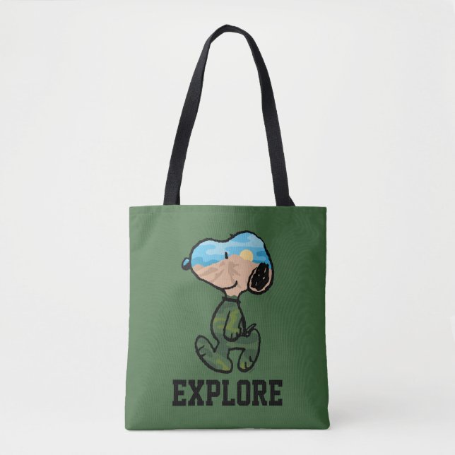 Tote Bag cacahuètes | Grande neige extérieure (Devant)