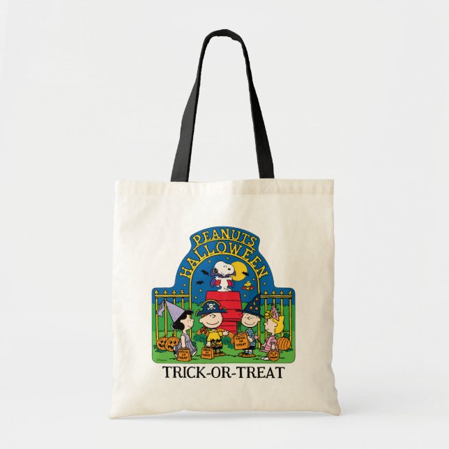 Tote Bag cacahuètes | Halloween des cacahuètes (Devant)
