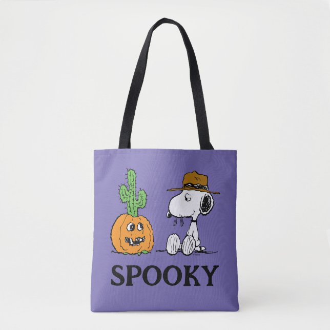 Tote Bag cacahuètes | Halloween du désert de Spike (Devant)