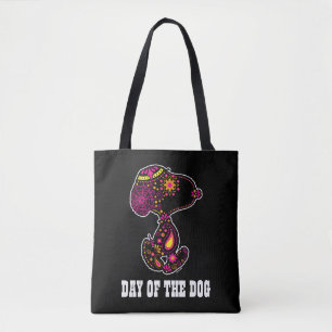 Tote Bag cacahuètes   Jour décoré du chien