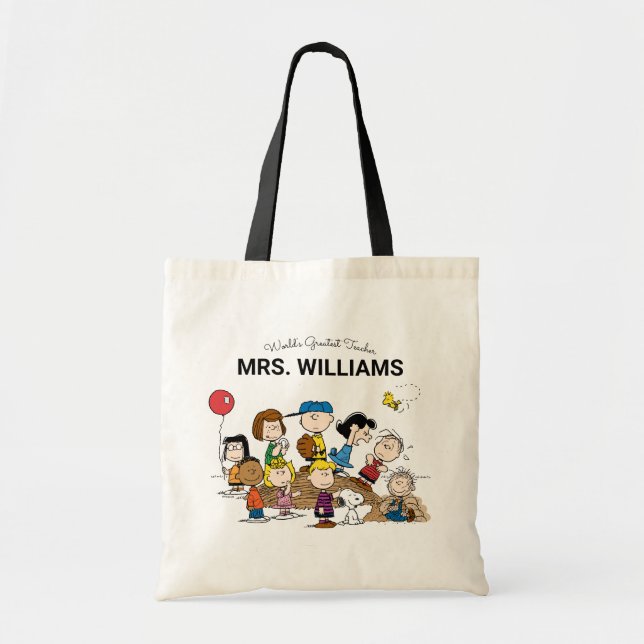 Tote Bag cacahuètes | Le Grand Professeur Gang Personnalisé (Devant)