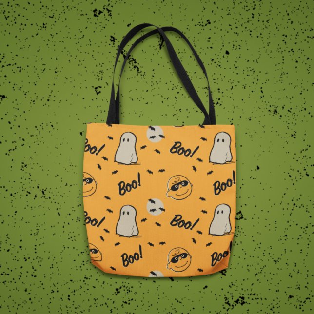 Tote Bag cacahuètes | Motif d'Halloween de l'équipage Éffra (Créateur téléchargé)