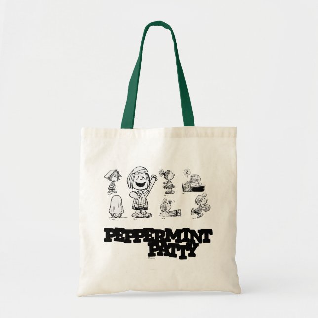 Tote Bag cacahuètes | Peppermenthe Patty (Devant)