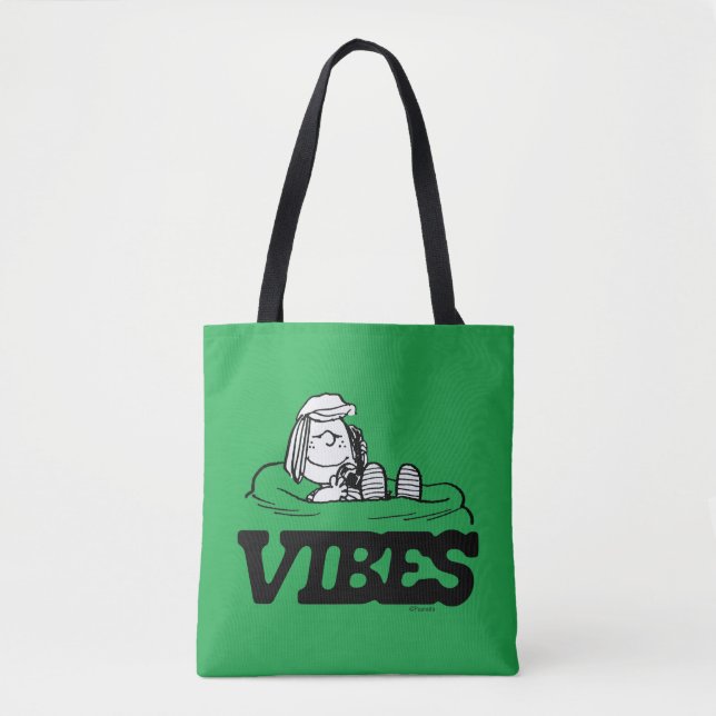 Tote Bag cacahuètes | Peppermenthe Patty Vibes (Devant)
