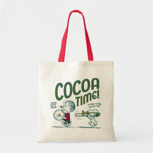 Tote Bag cacahuètes   Snoopy & Linus Cocoa Time