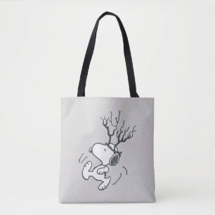 Tote Bag cacahuètes   Snoopy Reindeer