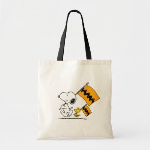 Tote Bag cacahuètes   Snoopy & Woodstock