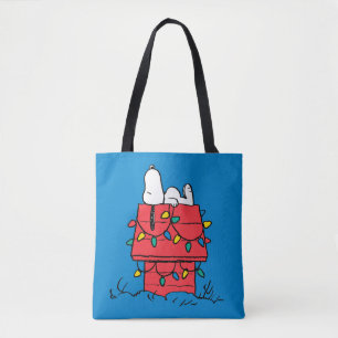 Tote Bag cacahuètes   Snoopy's Dog House With Lights