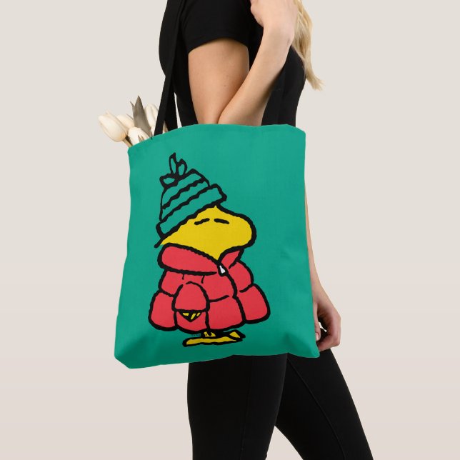 Tote Bag cacahuètes | Veste d'hiver de Woodstock Puffy (De près)
