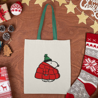 Tote Bag cacahuètes | Veste Snoopy Red Puffer