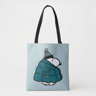 Tote Bag cacahuètes Veste Snoopy Winter Puffer