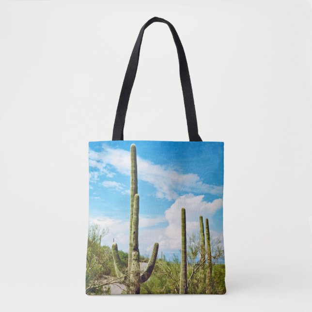 Tote Bag Cactus du désert Fourre-tout (Devant)