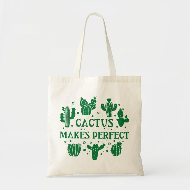 Tote Bag Cactus fait parfait (Devant)
