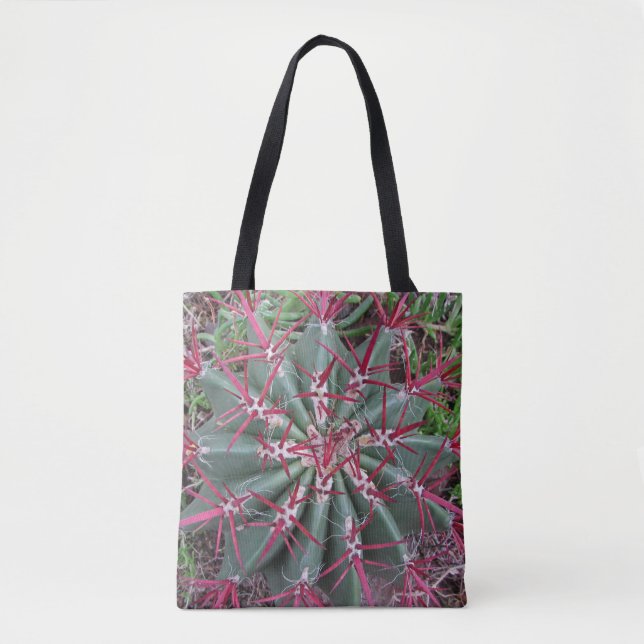 Tote Bag Cactus Photo Red Thorn Desert Plante Sud-ouest (Devant)